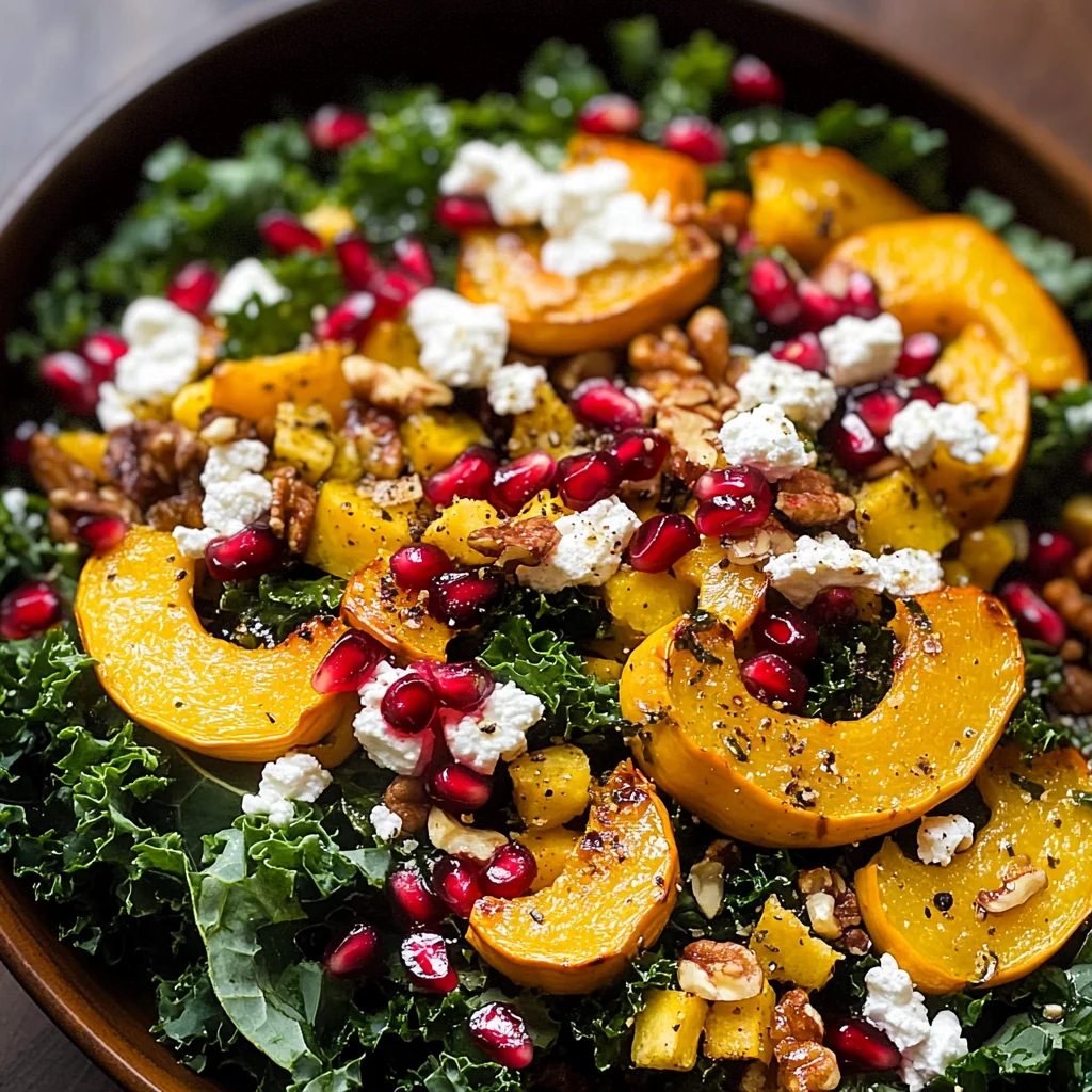 Autumn Harvest Salad with Pomegranates