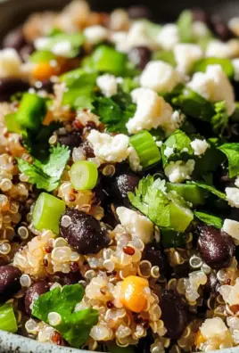 Black Bean Quinoa Salad Recipe