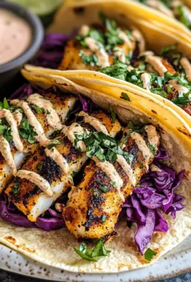Blackened Fish Tacos