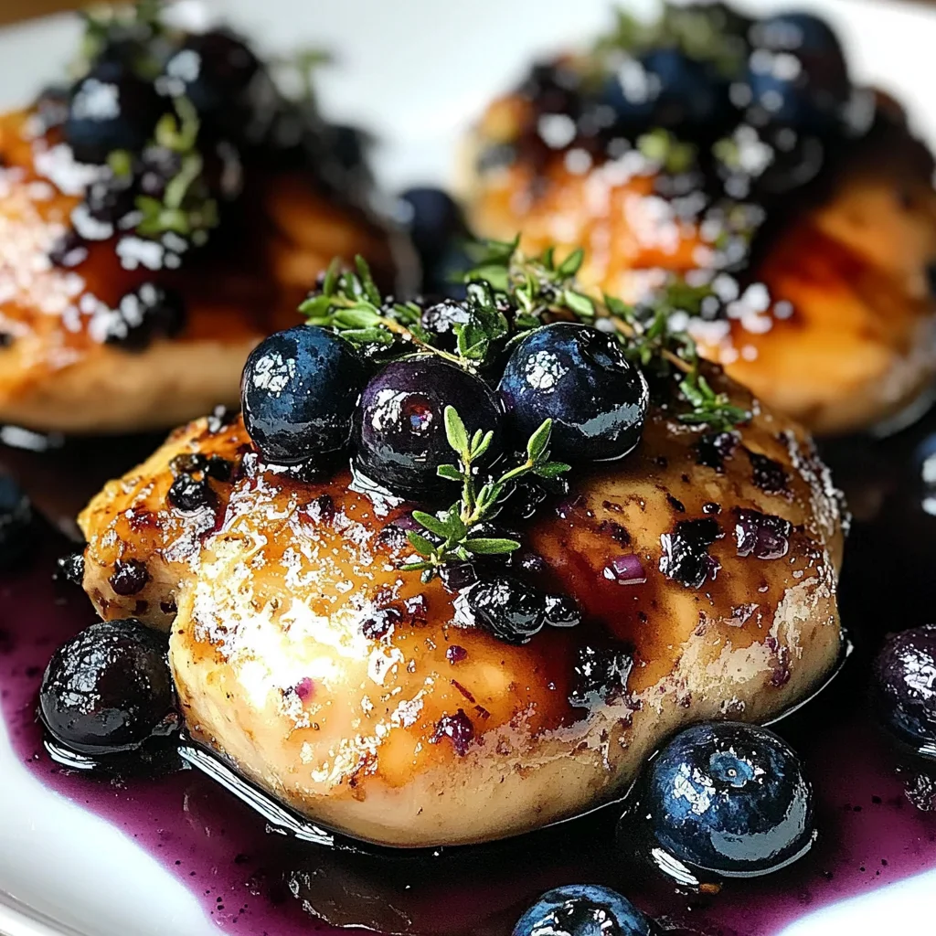 Blueberry Thyme Chicken