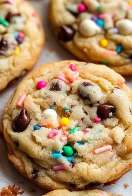 Cake Batter Chocolate Chip Cookies