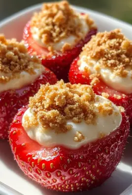 Cheesecake Deviled Strawberries: A Delightful No-Bake Treat!