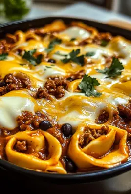 Cheesy Beef Enchiladas Tortellini: A Delicious Twist on Classic Comfort Food