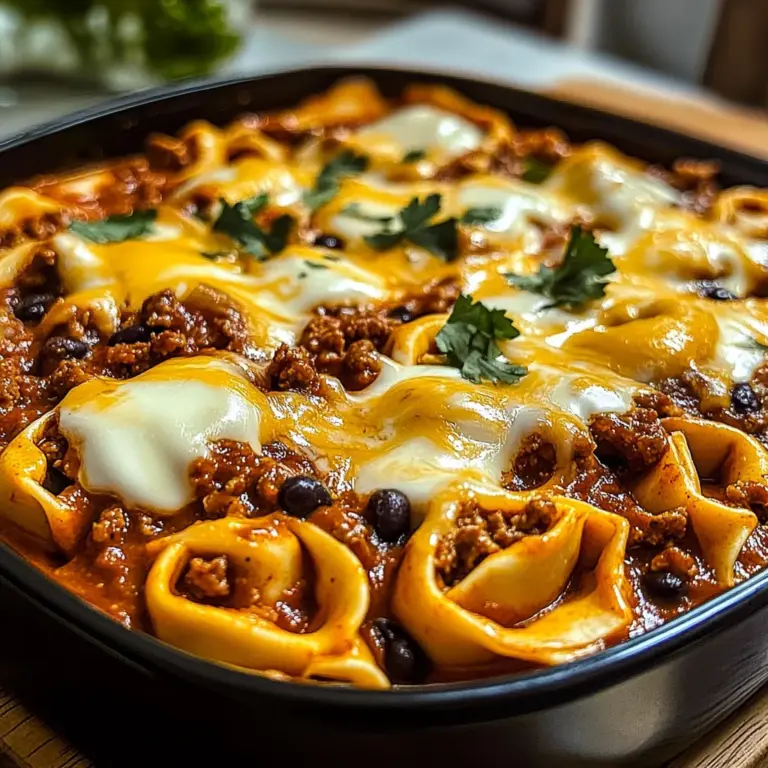 Cheesy Beef Enchiladas Tortellini: A Delicious Twist on Classic Comfort Food