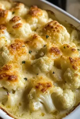 Cheesy Cauliflower Au Gratin Recipe