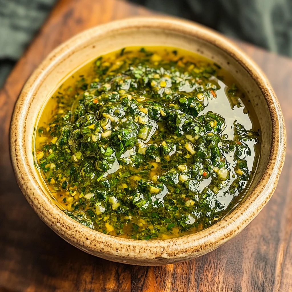 Chermoula (North African Cilantro Parsley Sauce)