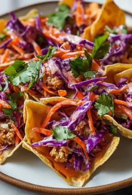 Chicken Wonton Tacos