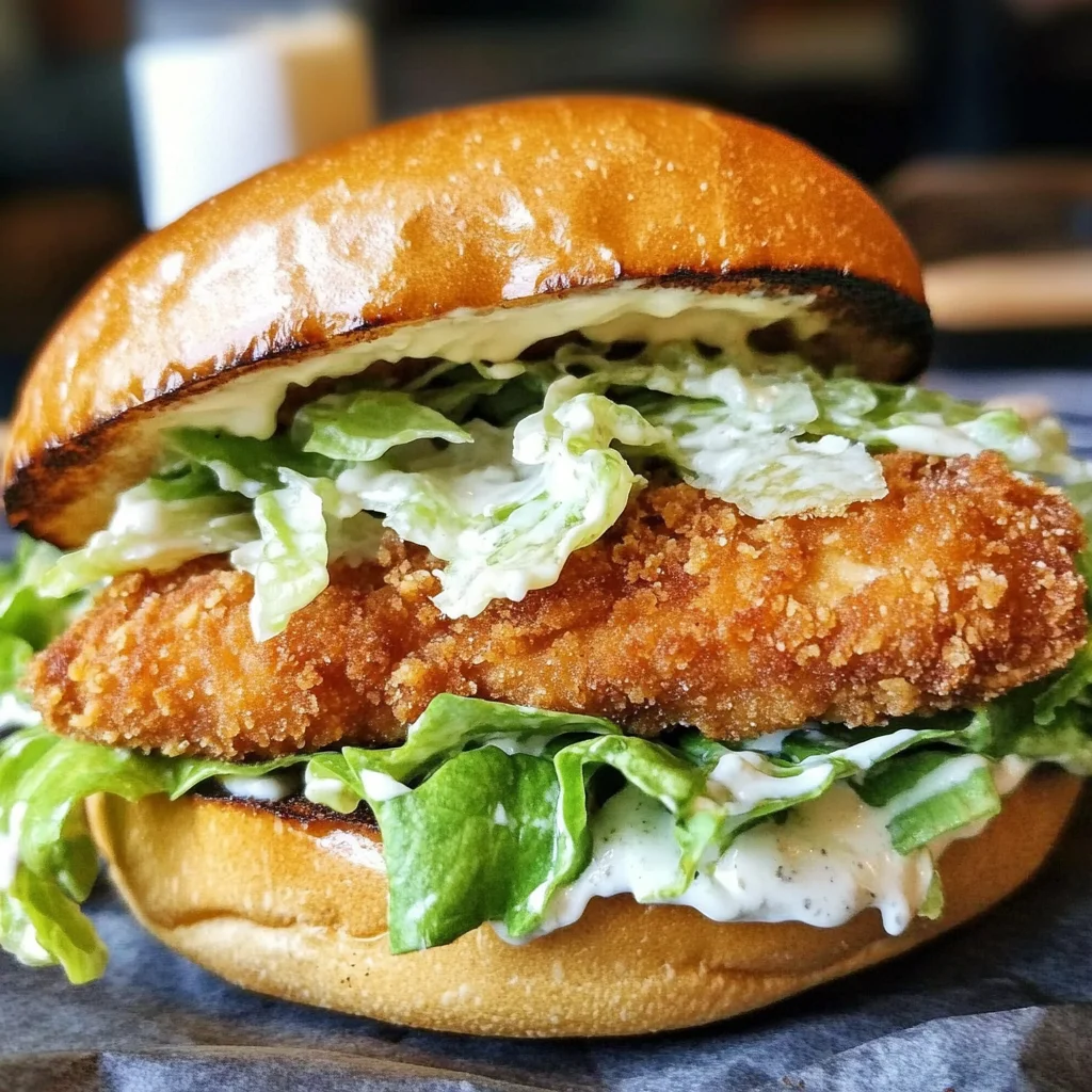 Crispy Chicken Caesar Sandwich: The Ultimate Recipe & Guide