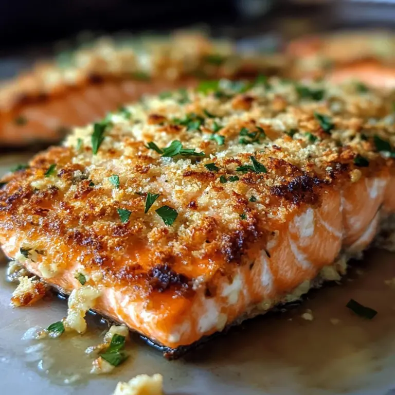 Crispy Parmesan Crusted Baked Salmon: 1 amazing dish