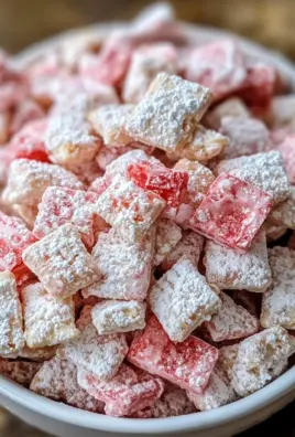 Delicious Strawberry Shortcake Puppy Chow for Sweet Snacking
