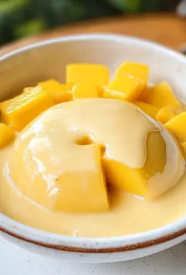 Easy Simple Mango Pudding