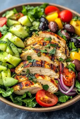 Flavorful Mediterranean Chicken Salad