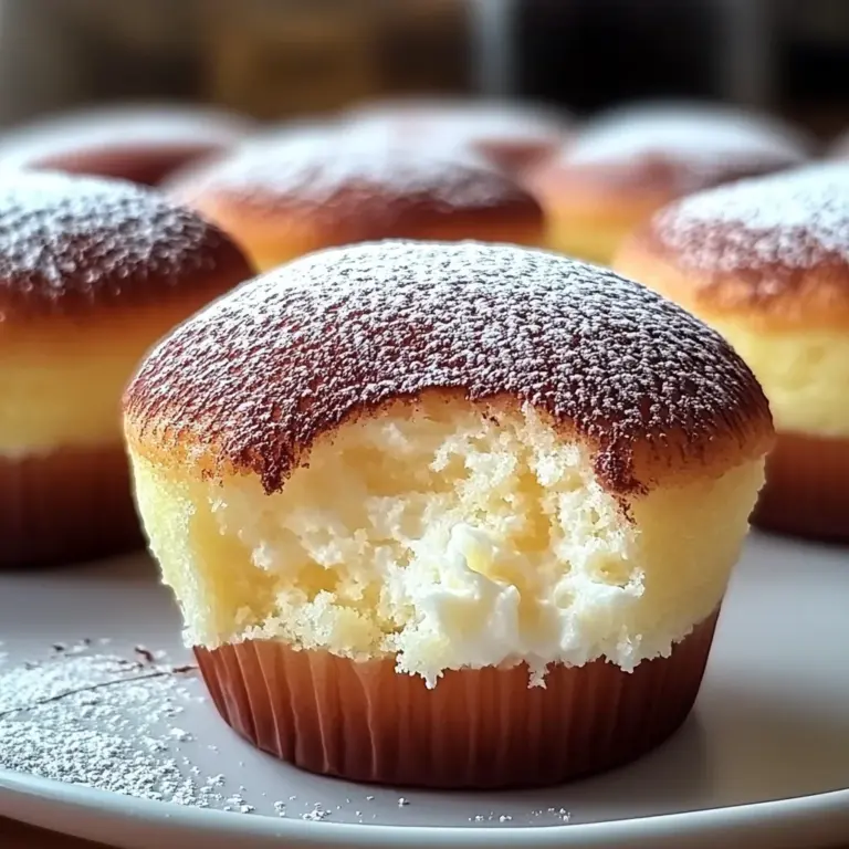 Fluffy Japanese Cotton Cheesecake Cupcakes to Wow Your Guests