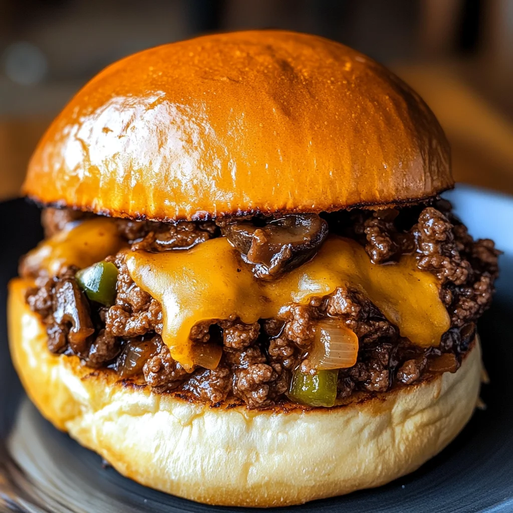 Gordon Ramsay Philly Cheesesteak Sloppy Joes (Ava-Style)