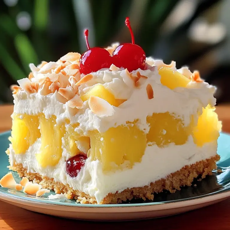 Hawaiian Poke Cake