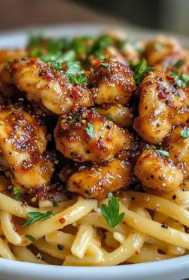 Honey Pepper Chicken Pasta
