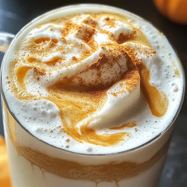 Iced Pumpkin Cream Chai Tea Latte
