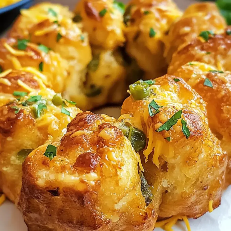 Jalapeno Cheese Monkey Bread
