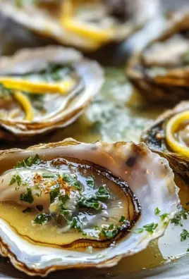 Lemon Butter Grilled Oysters