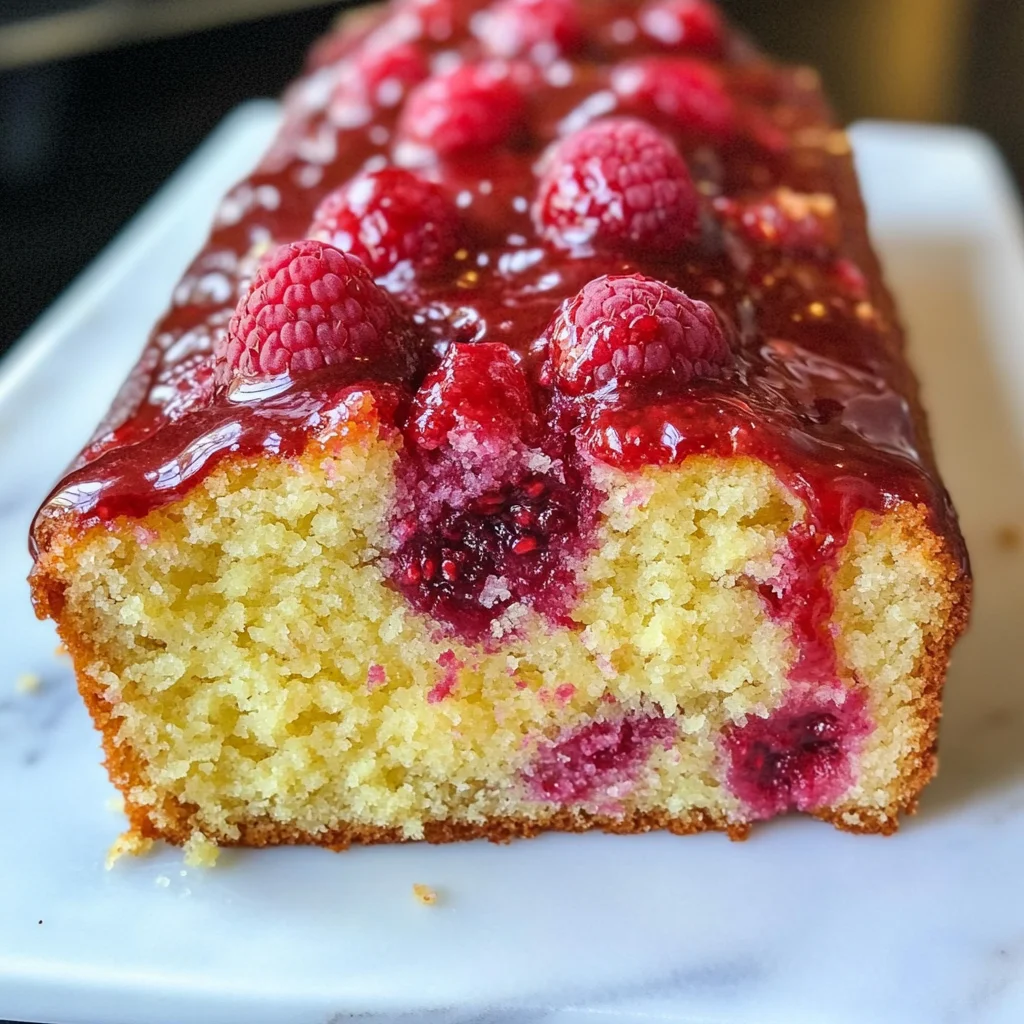 Lemon Raspberry Loaf
