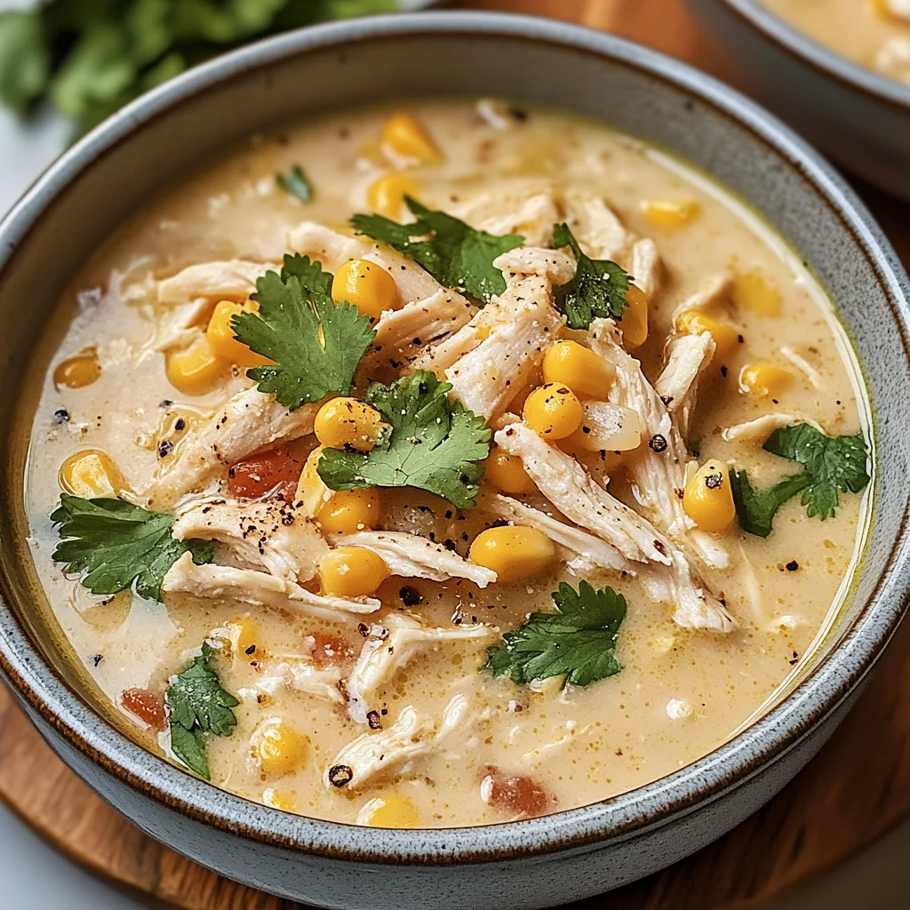 Mexican Street Corn White Chicken Chili Recipe