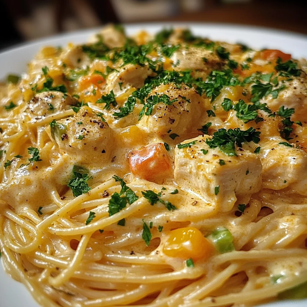 Monterey Chicken Spaghetti