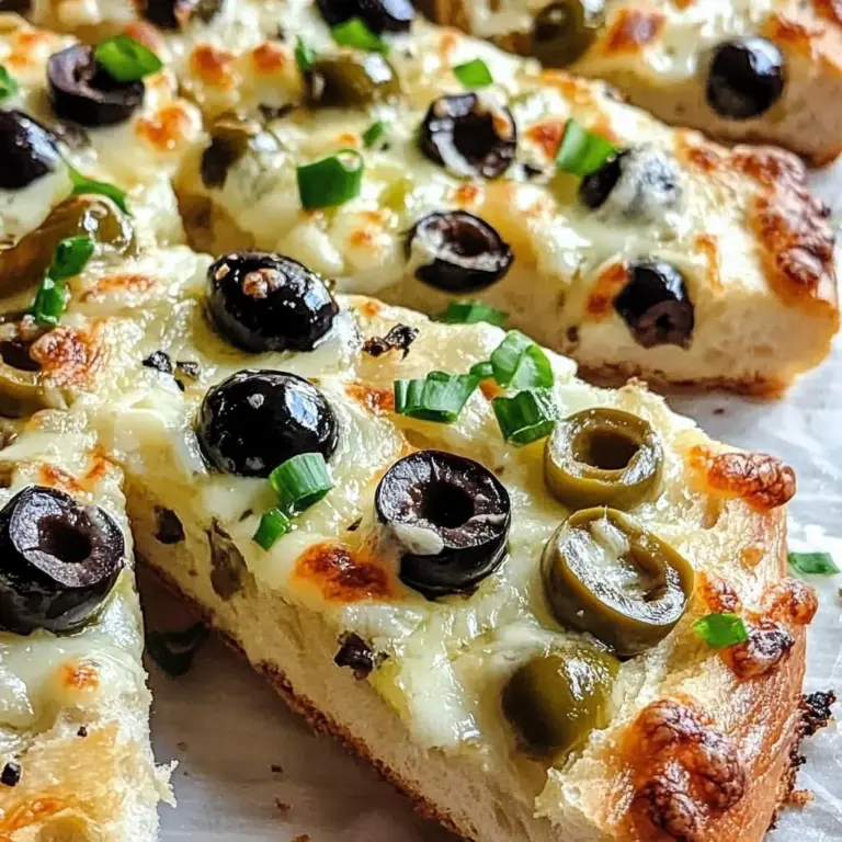 Olive Cheese Bread