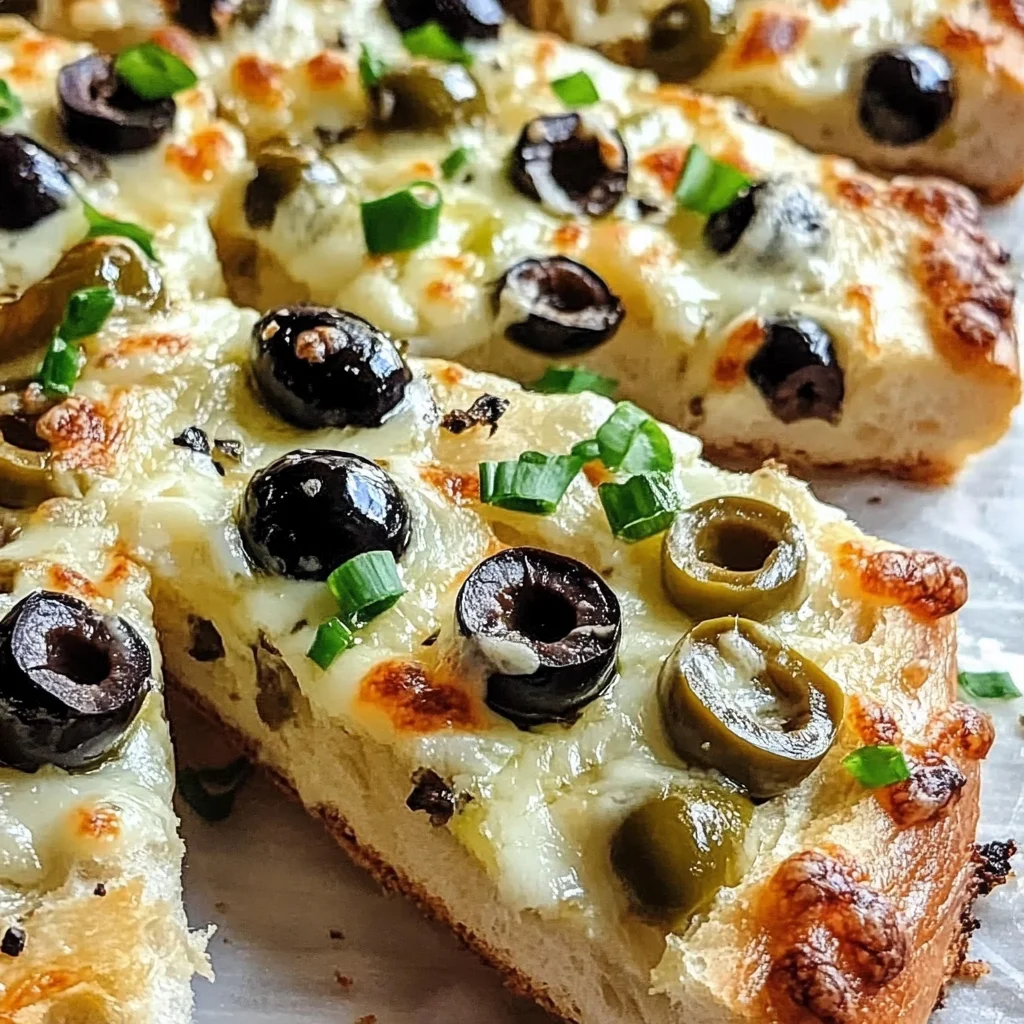 Olive Cheese Bread