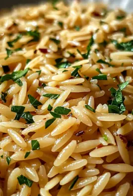 Orzo Rice Pilaf with Garlic and Herbs