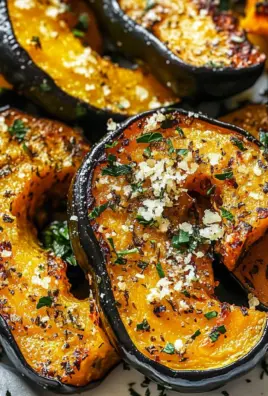 Parmesan Herb Roasted Acorn Squash