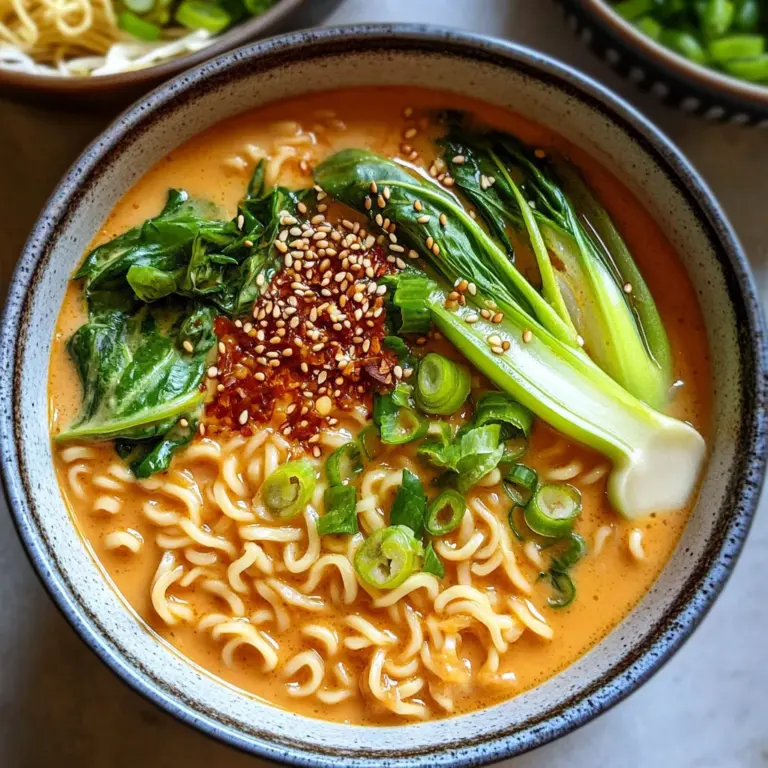 Peanut Butter Miso Ramen