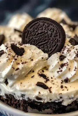 Protein Oreo Cheesecake Dessert