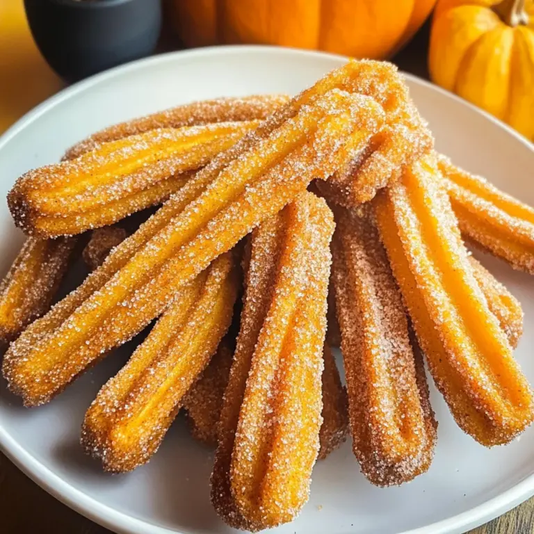 Pumpkin Churros Recipe