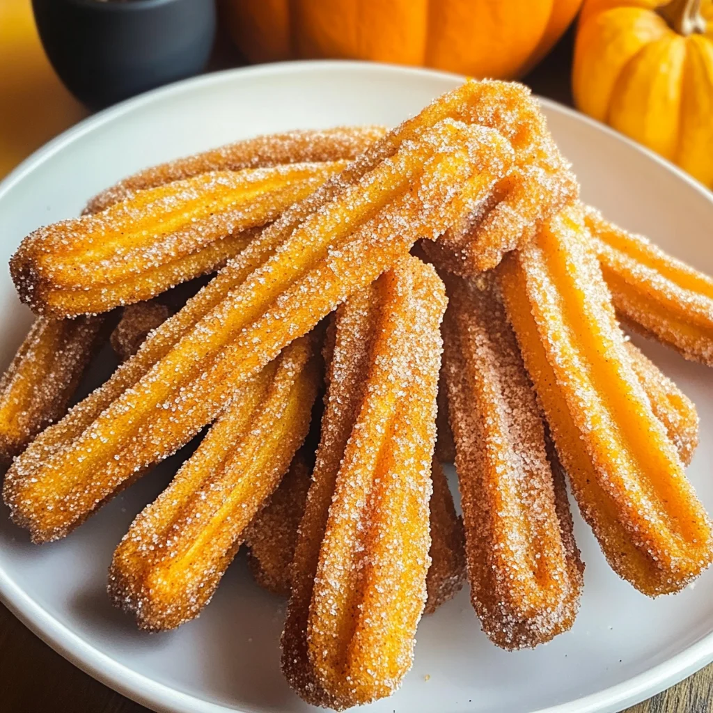 Pumpkin Churros Recipe