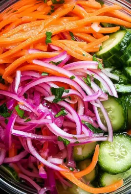 Quick Fridge Pickled Vegetables