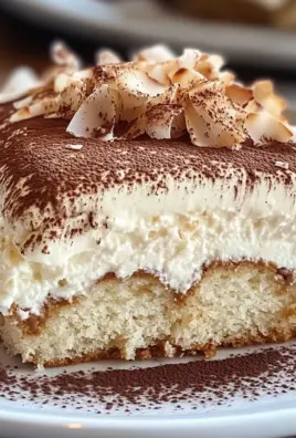 Raffaello Coconut Tiramisu
