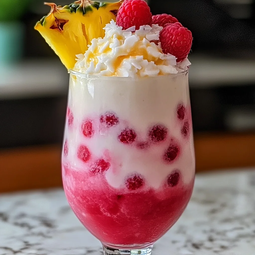 Raspberry Colada Twist