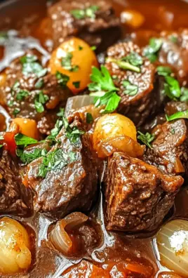 Savory Beef Stifado: Rediscover Greek Comfort Food Magic