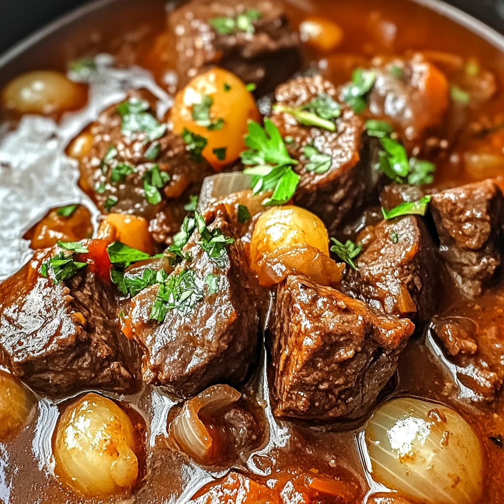 Savory Beef Stifado: Rediscover Greek Comfort Food Magic