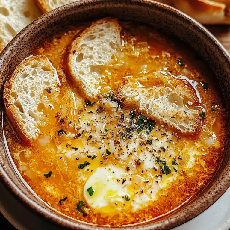 Sopa de Ajo (Spanish Garlic Soup)
