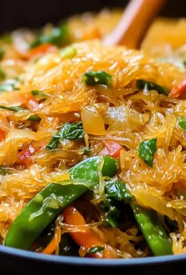 Spaghetti Squash Chow Mein