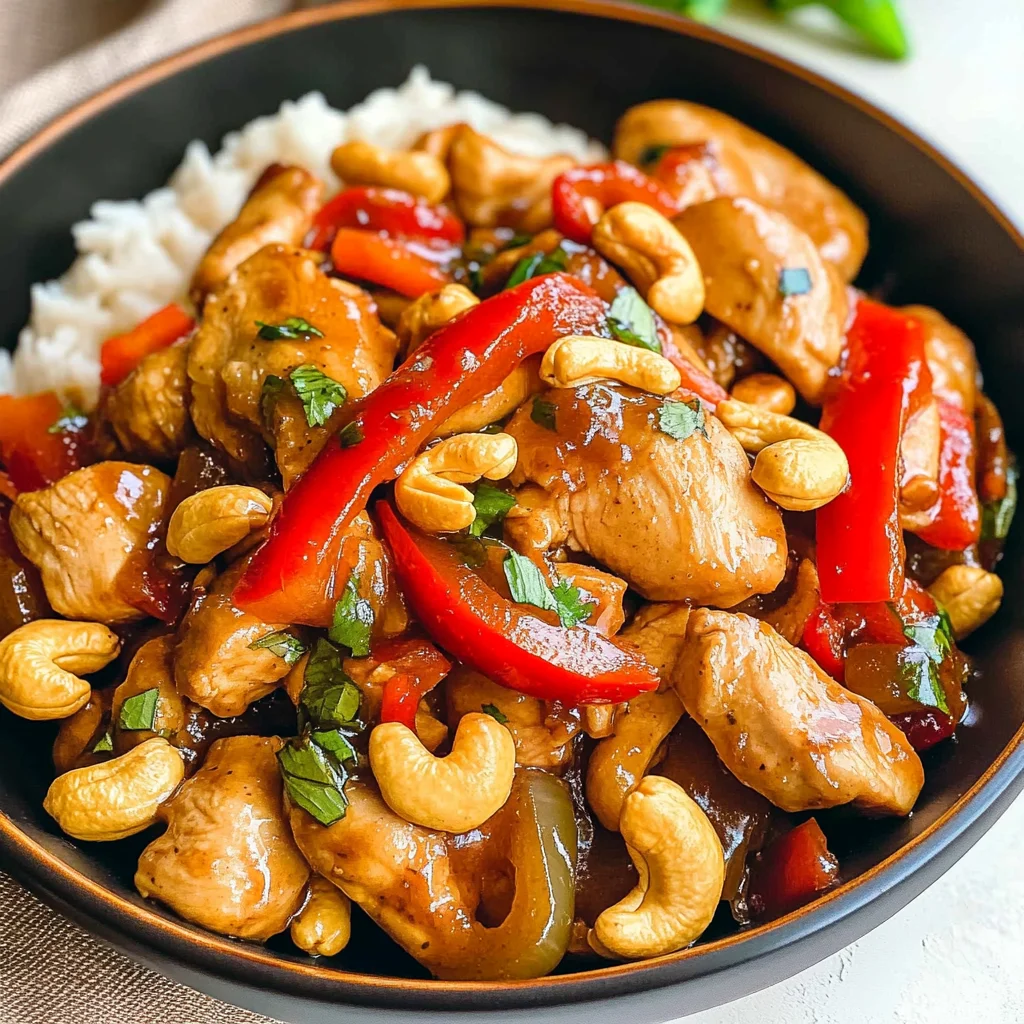 Thai Cashew Chicken