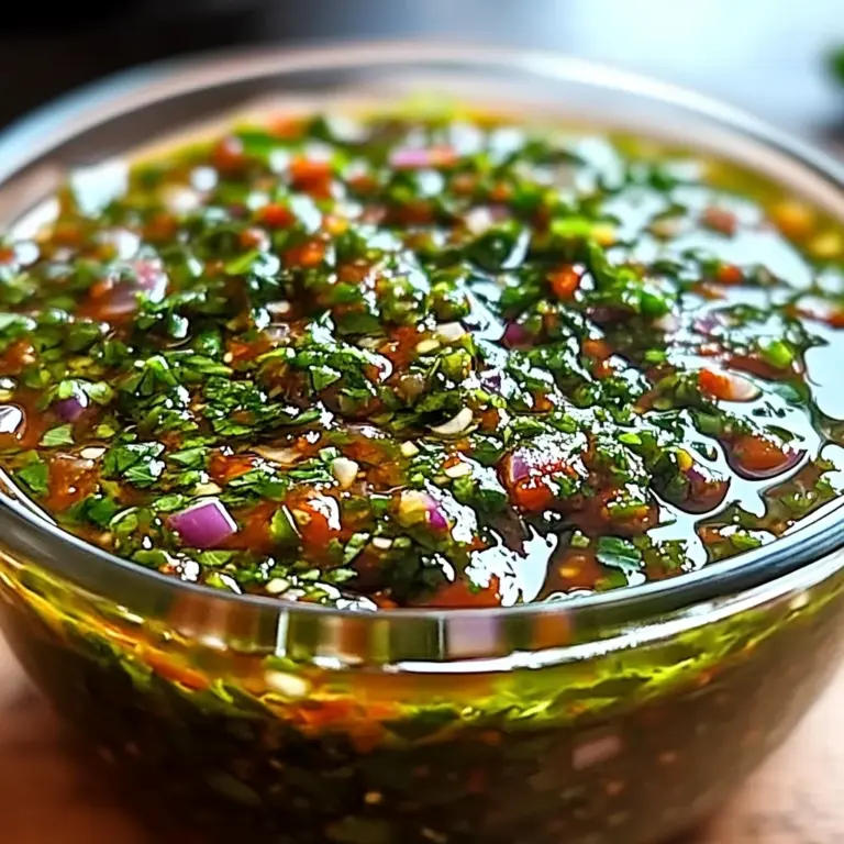 Zesty Smoky Red Chimichurri to Elevate Your Dishes