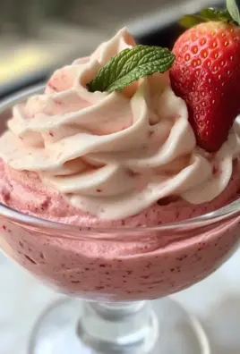 4-Ingredient Strawberry Mousse So Light, So Dreamy!