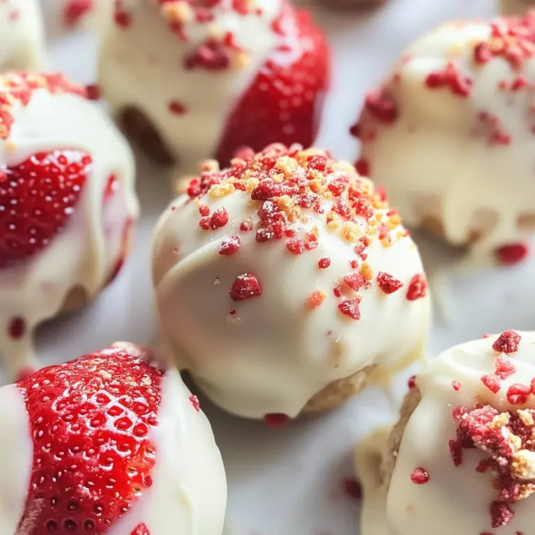 5 Ingredient Strawberry Shortcake Bites