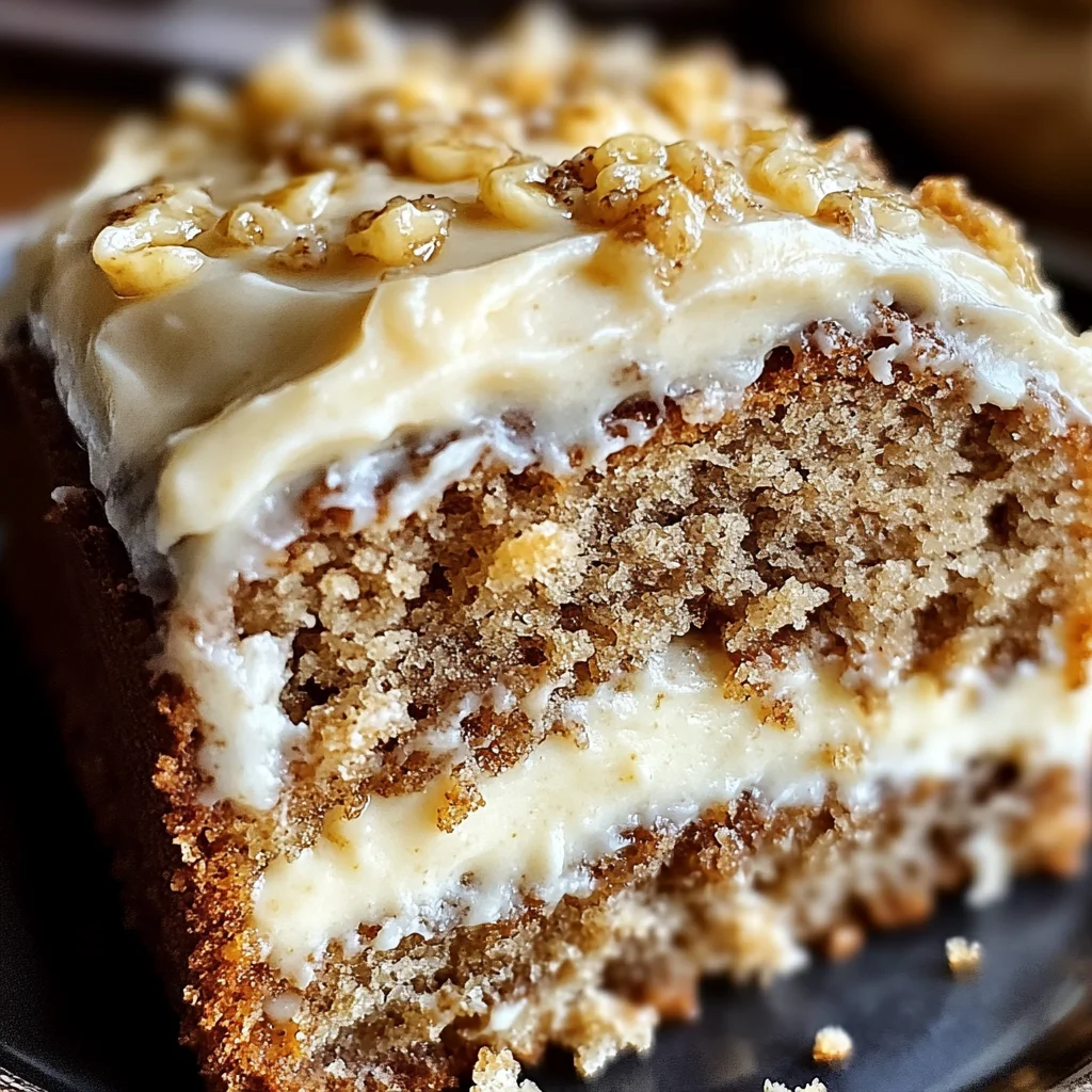 Banana Bread Cake with Cream Cheese Frosting
