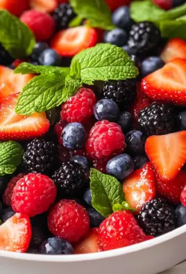 Berry Salad with Mint