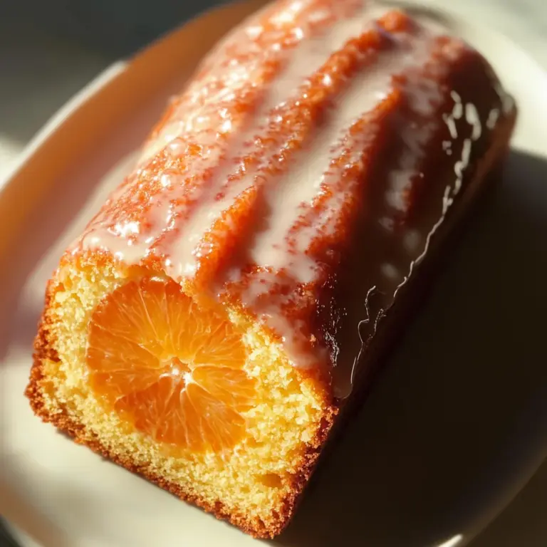 Blood Orange Loaf Cake