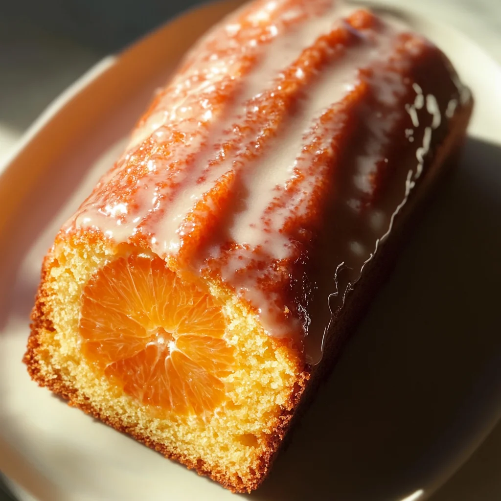 Blood Orange Loaf Cake