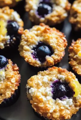 Blueberry and Lemon Zest Cottage Cheese Bites